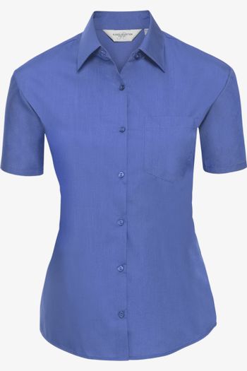 Image produit Ladies’ short sleeve classic polycotton poplin shirt