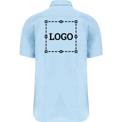 Image produit Chemise coton / élasthanne manches courtes