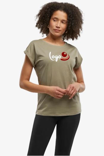 Image produit Ladies regular extended shoulder tee