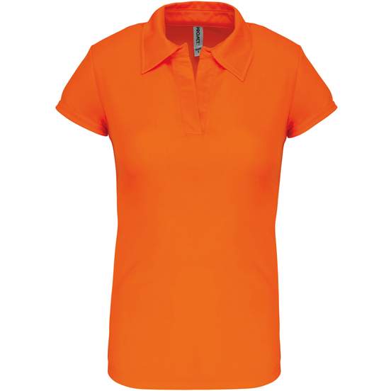 Polo sport manches courtes femme