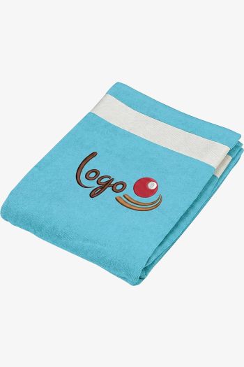 Image produit Drap de plage velours KARIBAN 100 X 160