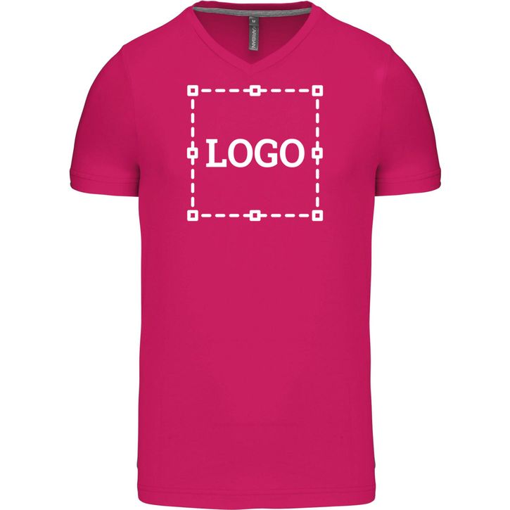 Image produit T-shirt col V manches courtes