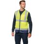 Gilet de sécurité haute visibilité recyclé avec zip unisexe