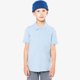KIDS' SHORT SLEEVE POLO SHIRT KARIBAN