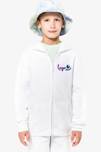 Image produit Sweat-shirt capuche zippé enfant