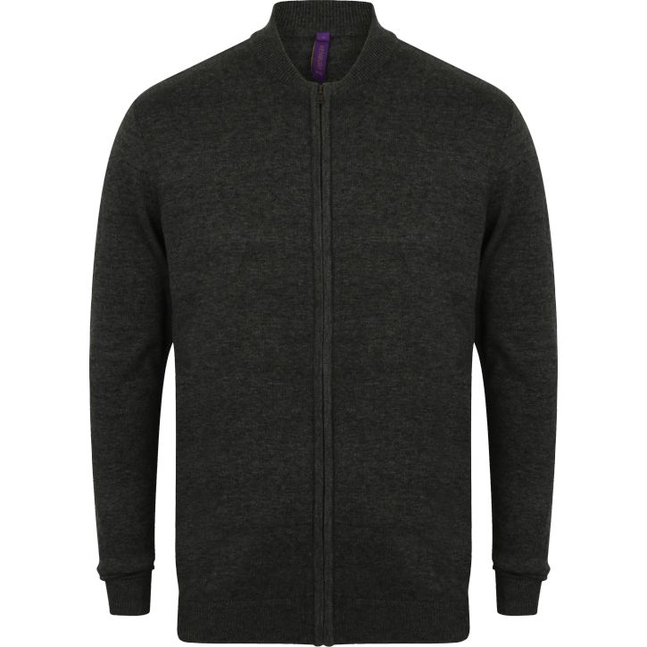 Image produit Unisex zip through cardigan