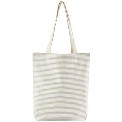 Image produit Tote bag rayé en coton bio