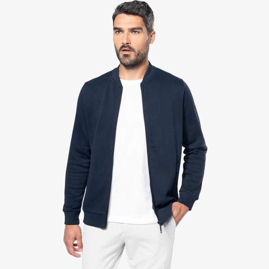 Veste molleton zippée homme