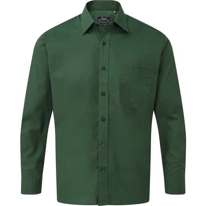 Image produit Chemise popeline à manches longues pour homme