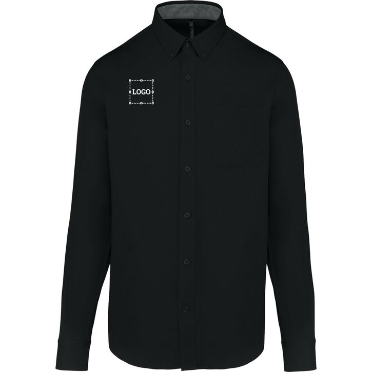 Image produit Chemise coton manches longues Nevada homme