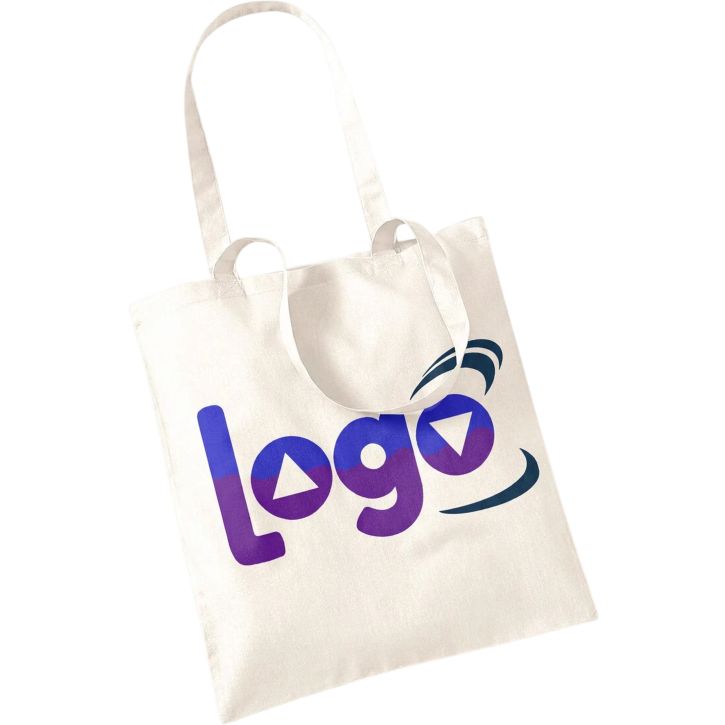 Image produit Sac coton anses longues