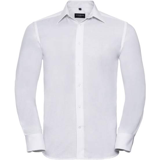 Men’s long sleeve tailored oxford shirt