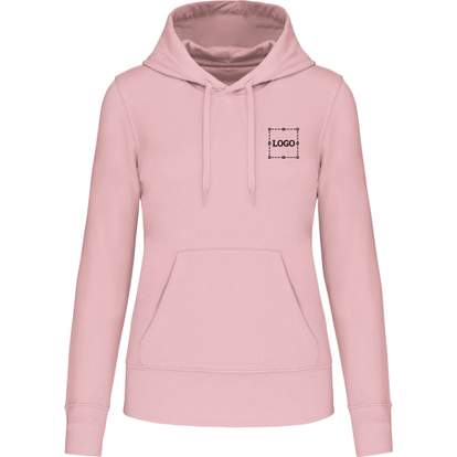 Image produit Sweat-shirt écoresponsable à capuche femme