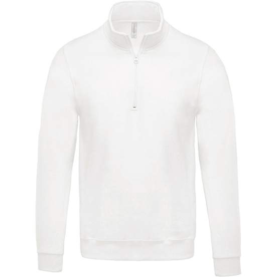 Sweat-shirt col zippé 