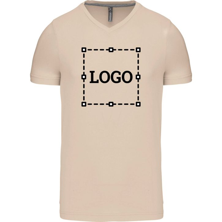 Image produit T-shirt col V manches courtes