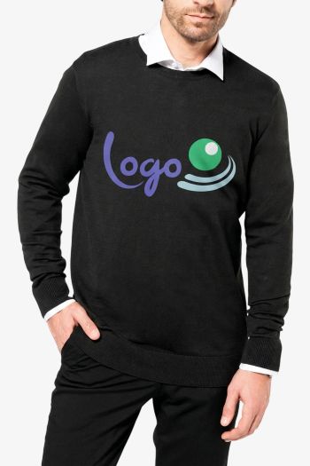 Image produit Pull Supima® col rond homme