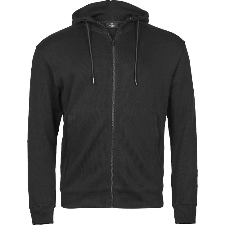 Image produit Ribbed Interlock Hooded Full Zip