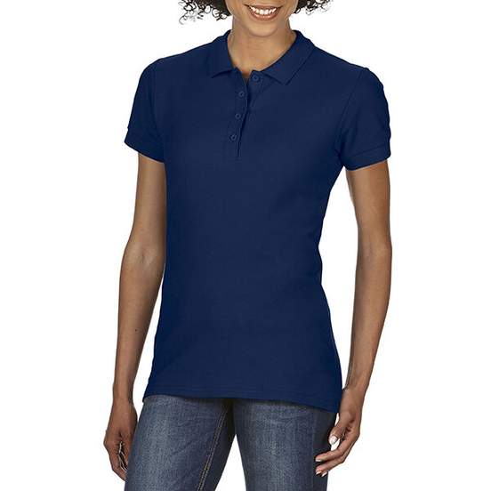Softstyle® Ladies Double Pique Polo