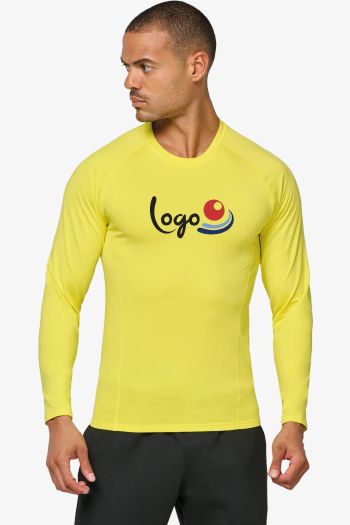 Image produit T-shirt double peau sport manches longues unisexe