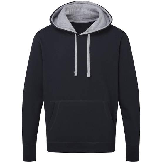 Contrast Hooded Sweatshirt Men