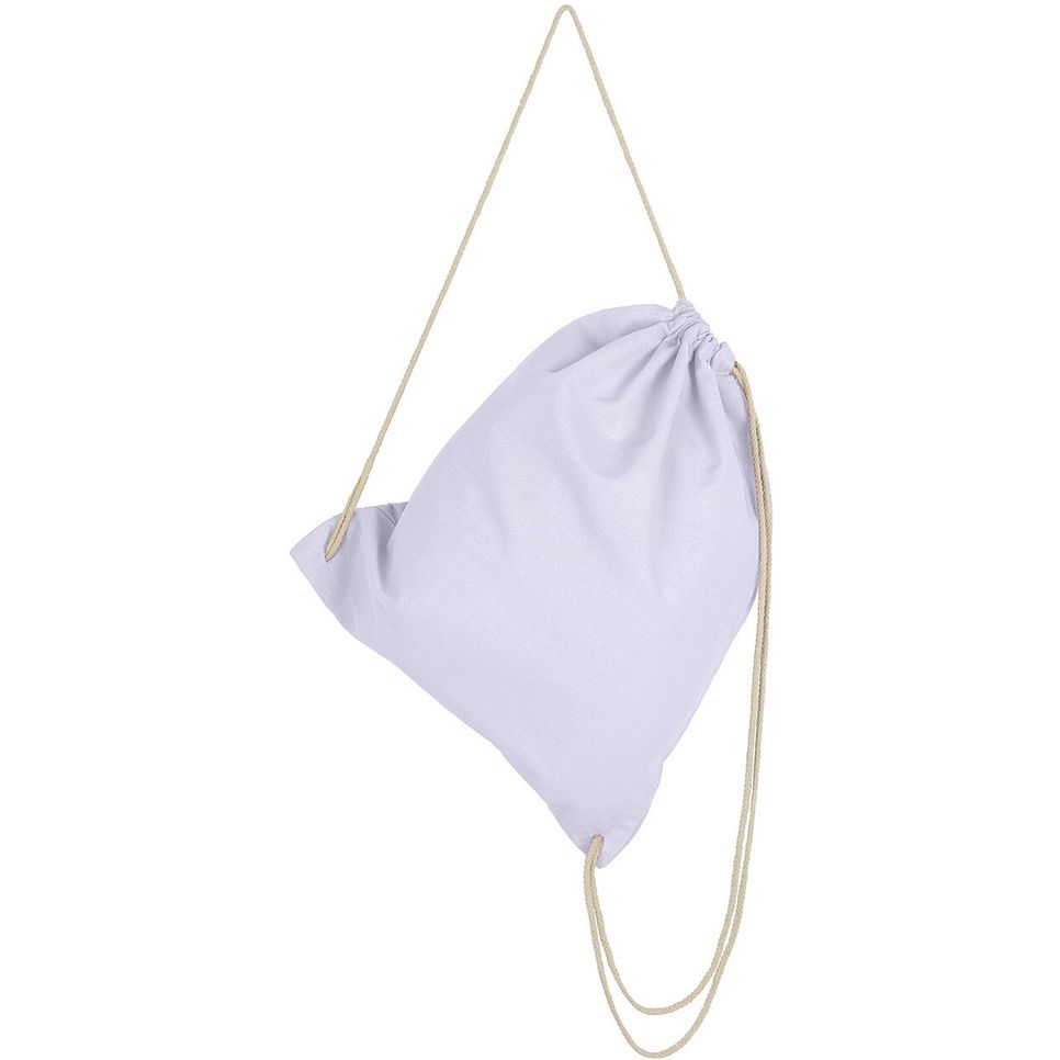 Organic Cotton Drawstring Backpack