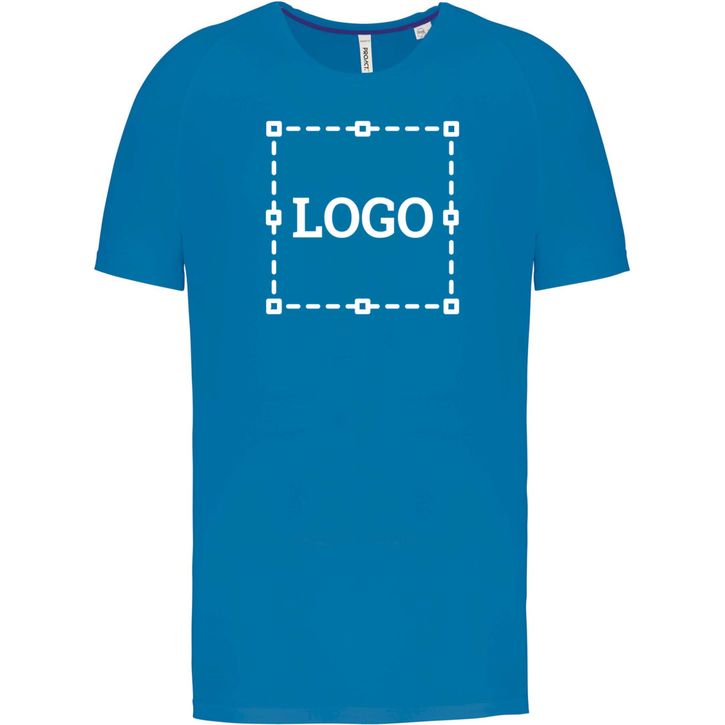 Image produit T-shirt de sport à col rond recyclé homme