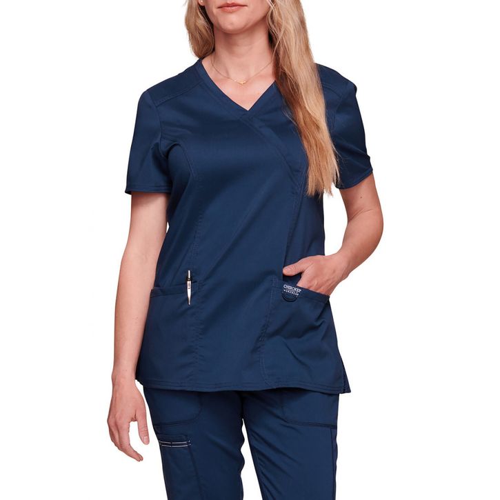 Image produit Haut cache-cœur femme