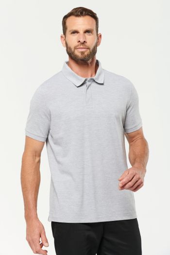 Image produit Polo col boutons pression manches courtes homme