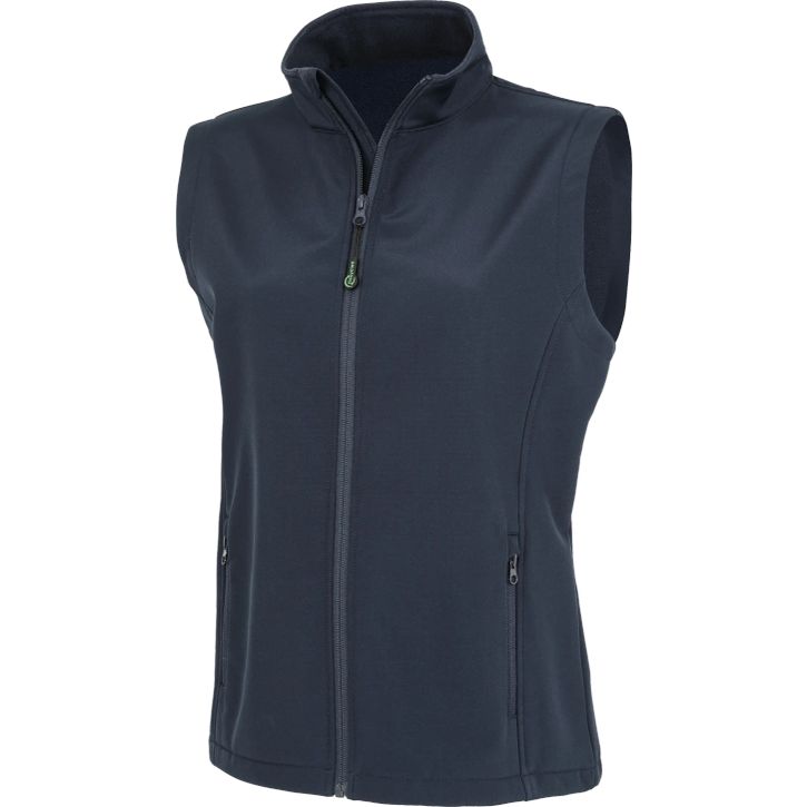 Image produit Womens recycled 2-layer printable softshell bodywarmer