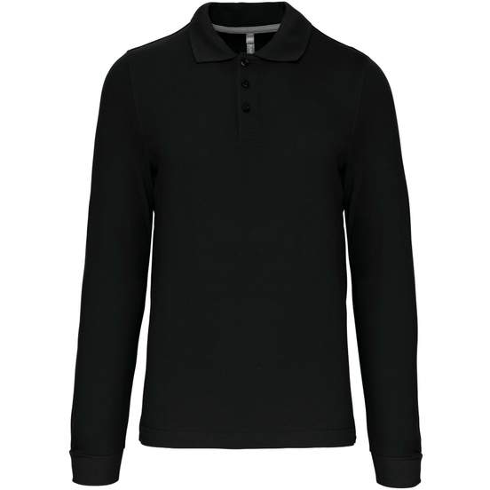 Polo manches longues homme