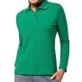 Polo manches longues femme
