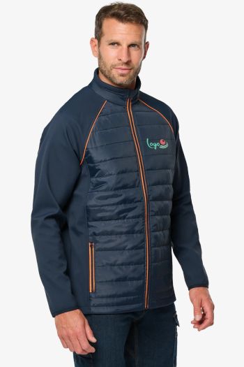 Image produit Veste Day To Day bi-matière unisexe