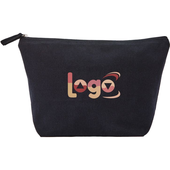 Sac à accessoires en toile de luxe recyclé