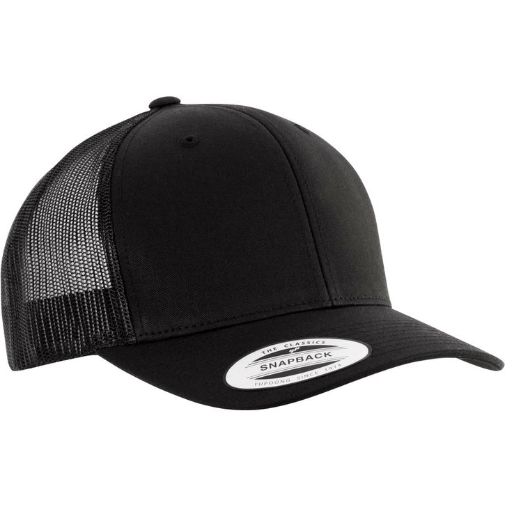 Image produit Casquette Trucker modèle rétro - 6 panneaux