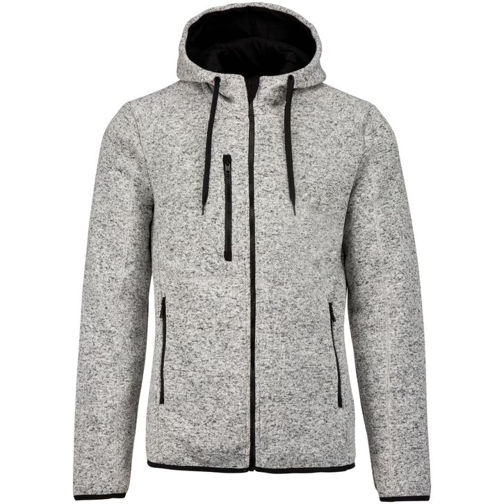 Image produit Veste capuche chinée homme