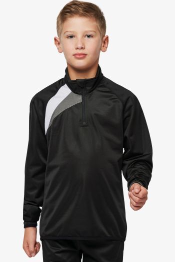 Image produit Sweat d'entraînement 1/4 zip enfant