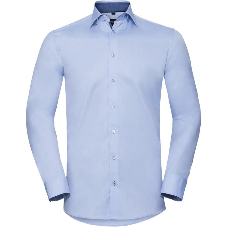 Image produit Chemise contrastée à chevrons cintrée manches longues homme