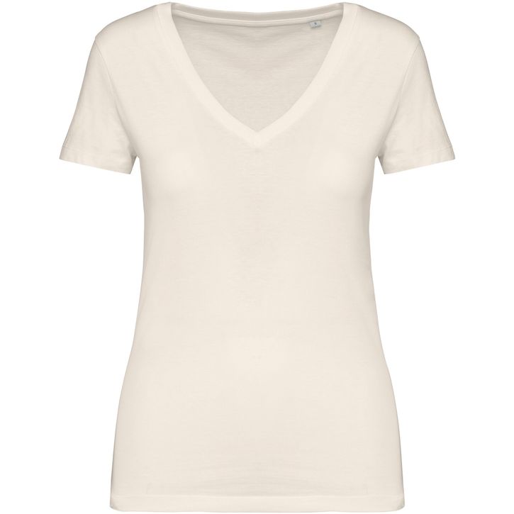 Image produit T-shirt col V femme