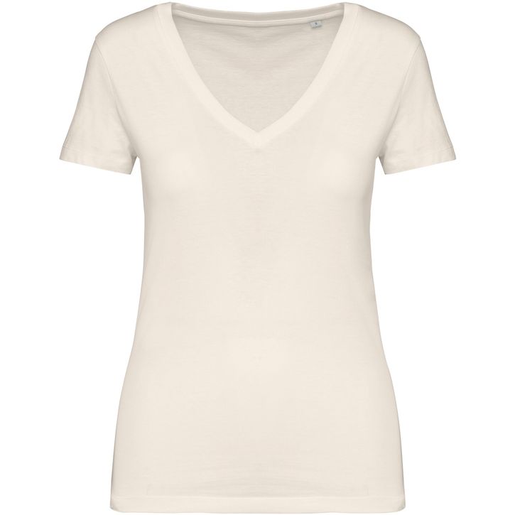 Image produit T-shirt col V femme