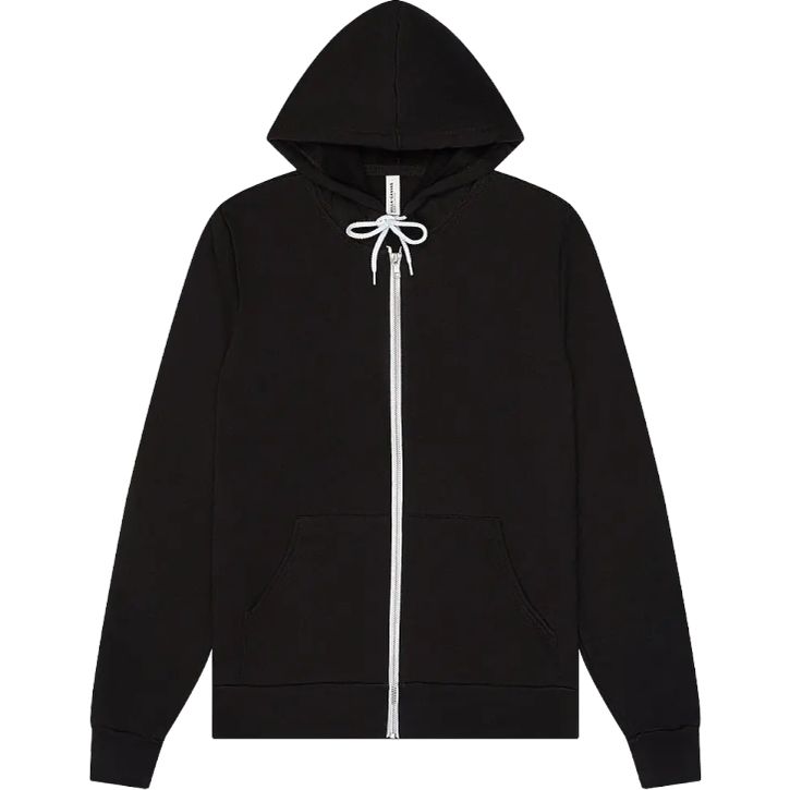 Image produit Unisex sponge fleece full-zip hoodie