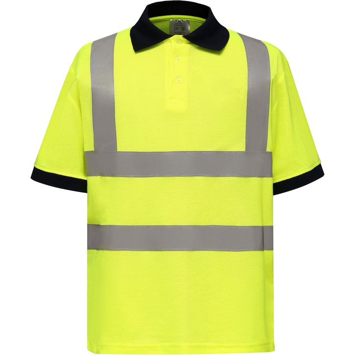 Image produit Polo manches courtes haute visibilité