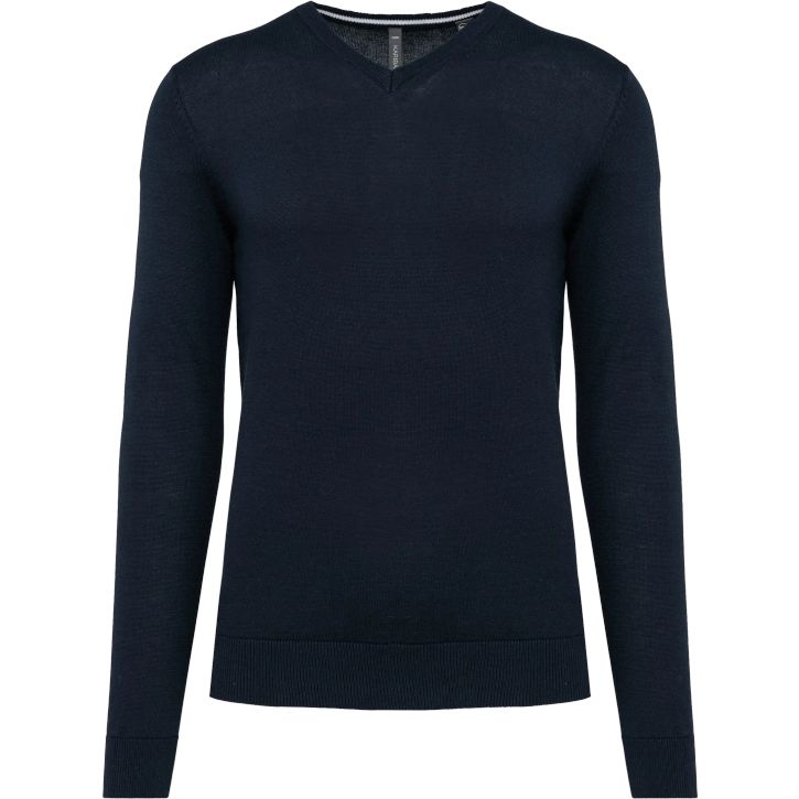 Image produit Pull col en V écoresponsable homme