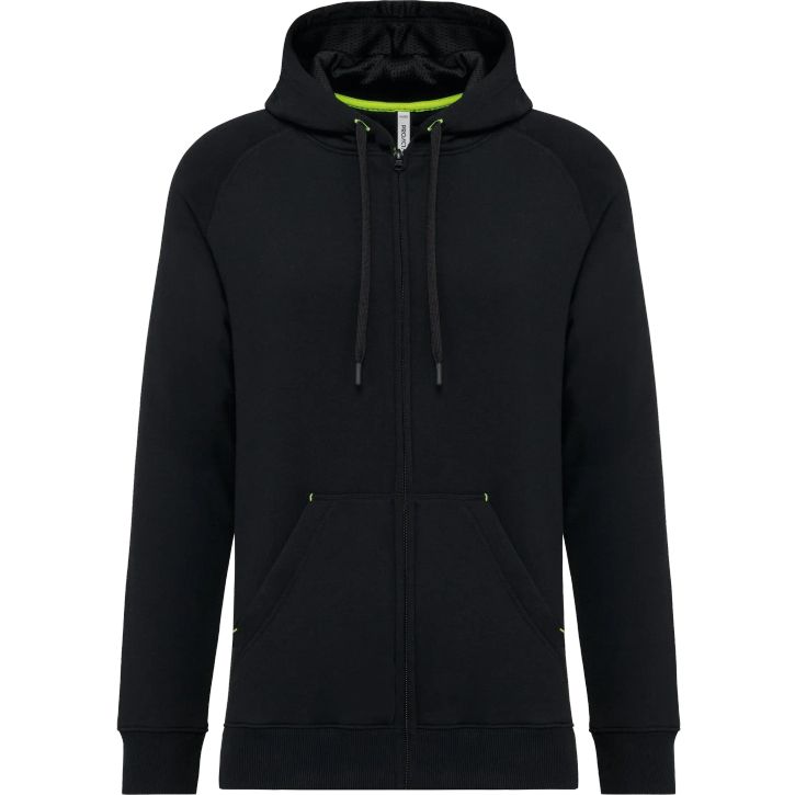 Image produit Veste zippée à capuche unisexe