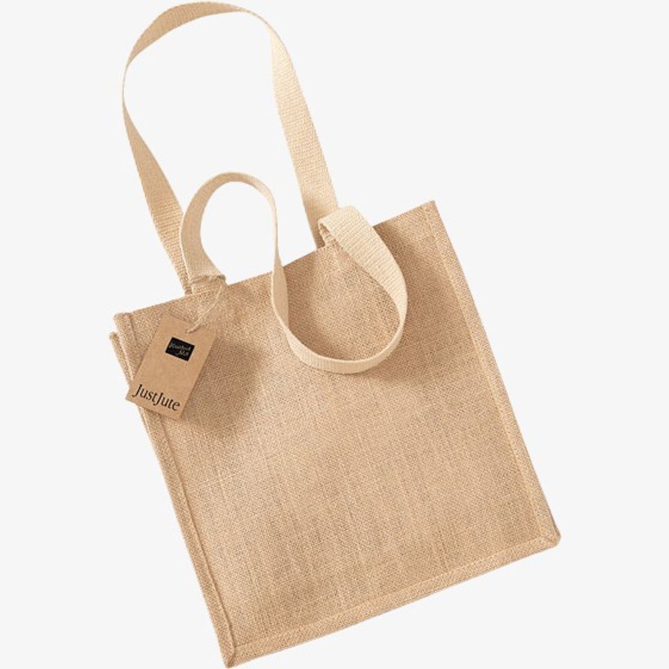 Jute Compact Shopper