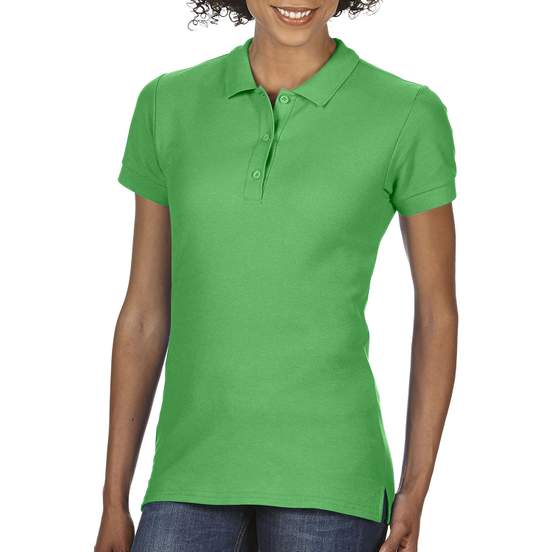 Premium Cotton Ladies` Double Piqué Polo