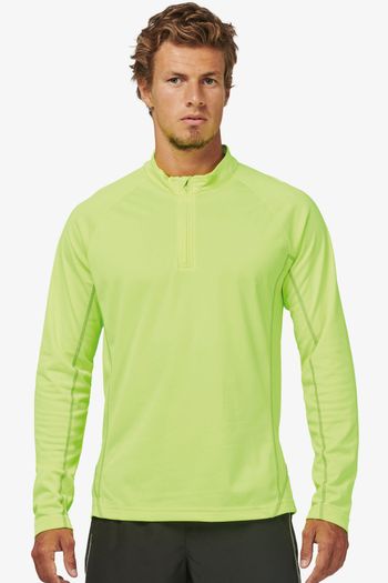 Image produit Sweat running 1/4 zip homme