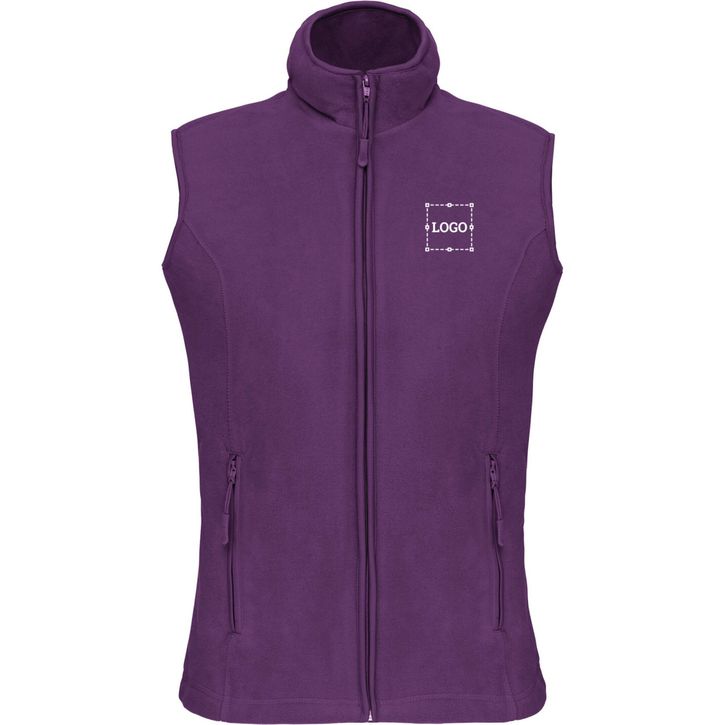Image produit Mélodie - Gilet micropolaire femme