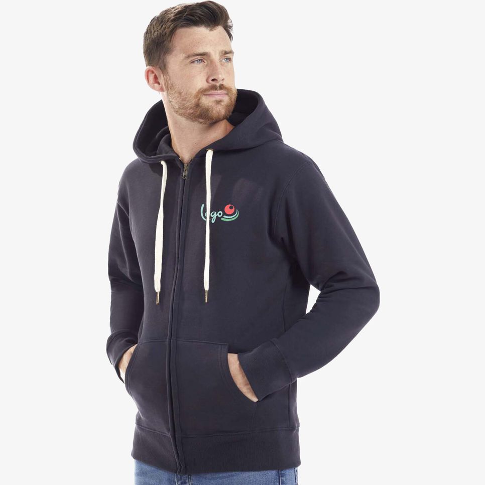 Men's Superstar zip-through hoodie