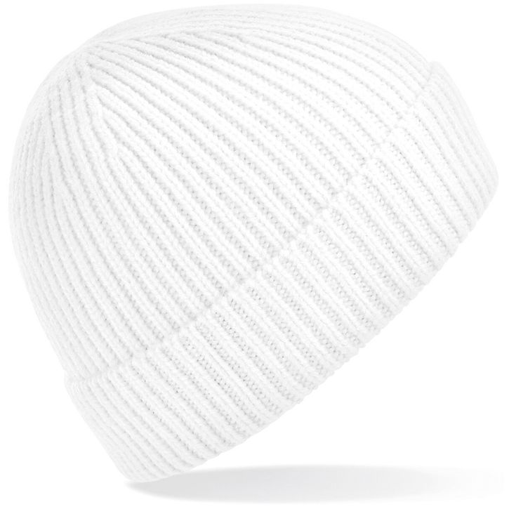 Image produit Bonnet en maille côtelée à pinces invisibles