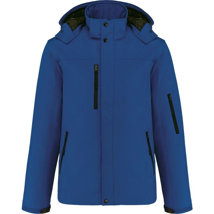 Image produit Parka softshell doublée, à capuche pour homme